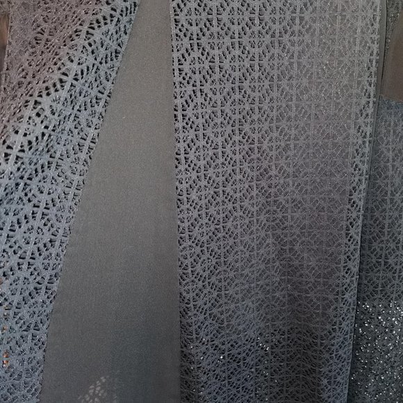 TEMPERLEY BLACK PRAIRIE DRESS Guipure lace dress. - Picture 8 of 9